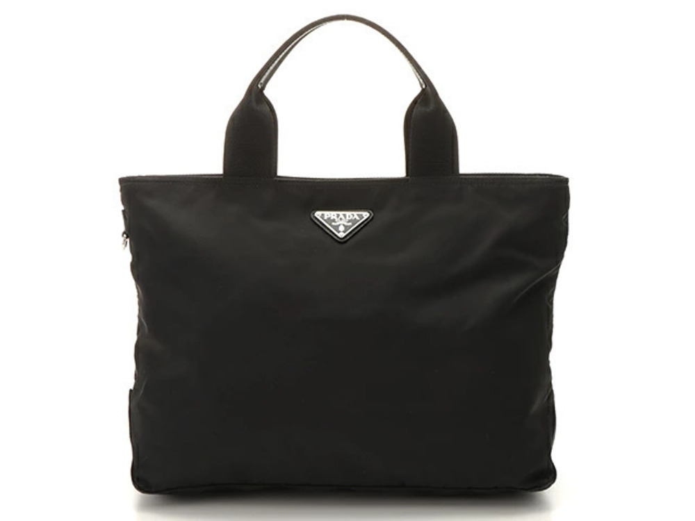 Prada Tessuto shoulder bag black